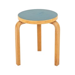 1950s Aino and Alvar Aalto for Artek 60 Stool / Side Table in Birch
