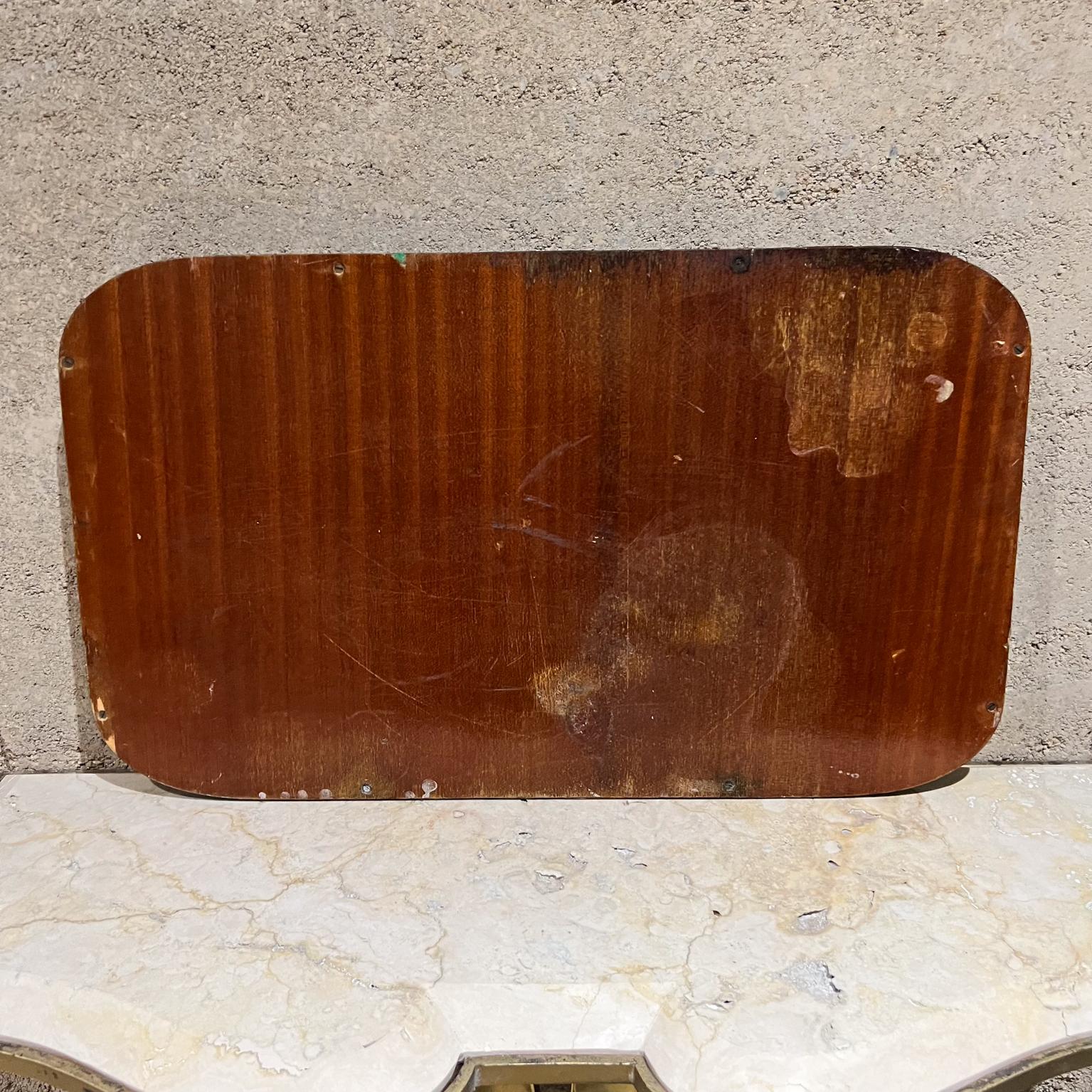 Vassoio da portata Greene & Greene di Aldo Tura del 1950 in pelle di capra laccata Milano in vendita 3