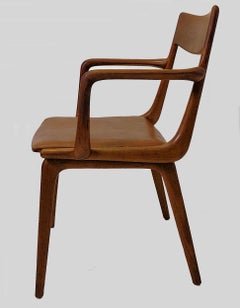 1950s Alfred Christensen Boomerang Armchairs in Teak, Choice of Upholstery