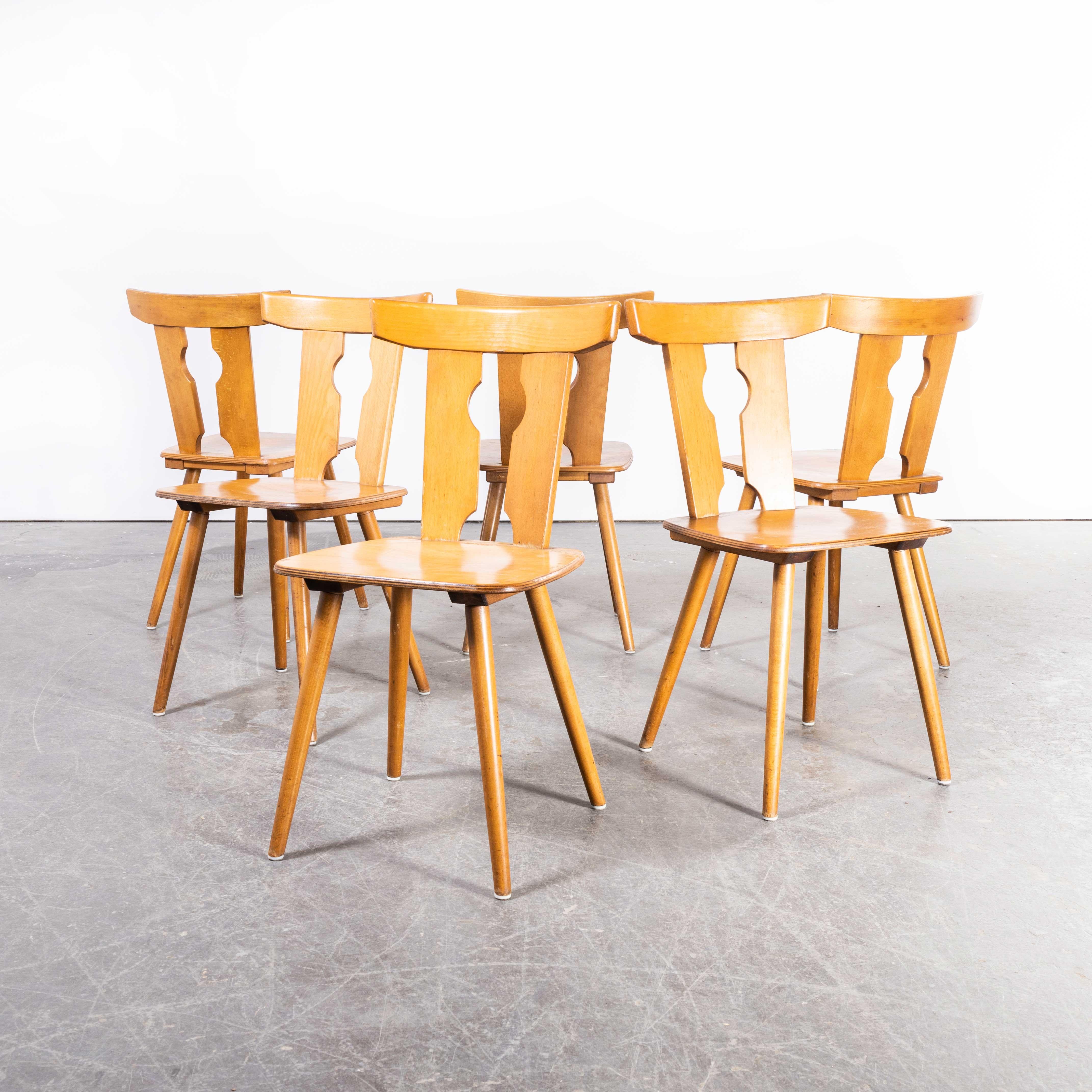 blonde furniture from the 1950s