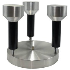 1950s Aluminium Three-Spot Ceiling Lamp by Philips, Holland