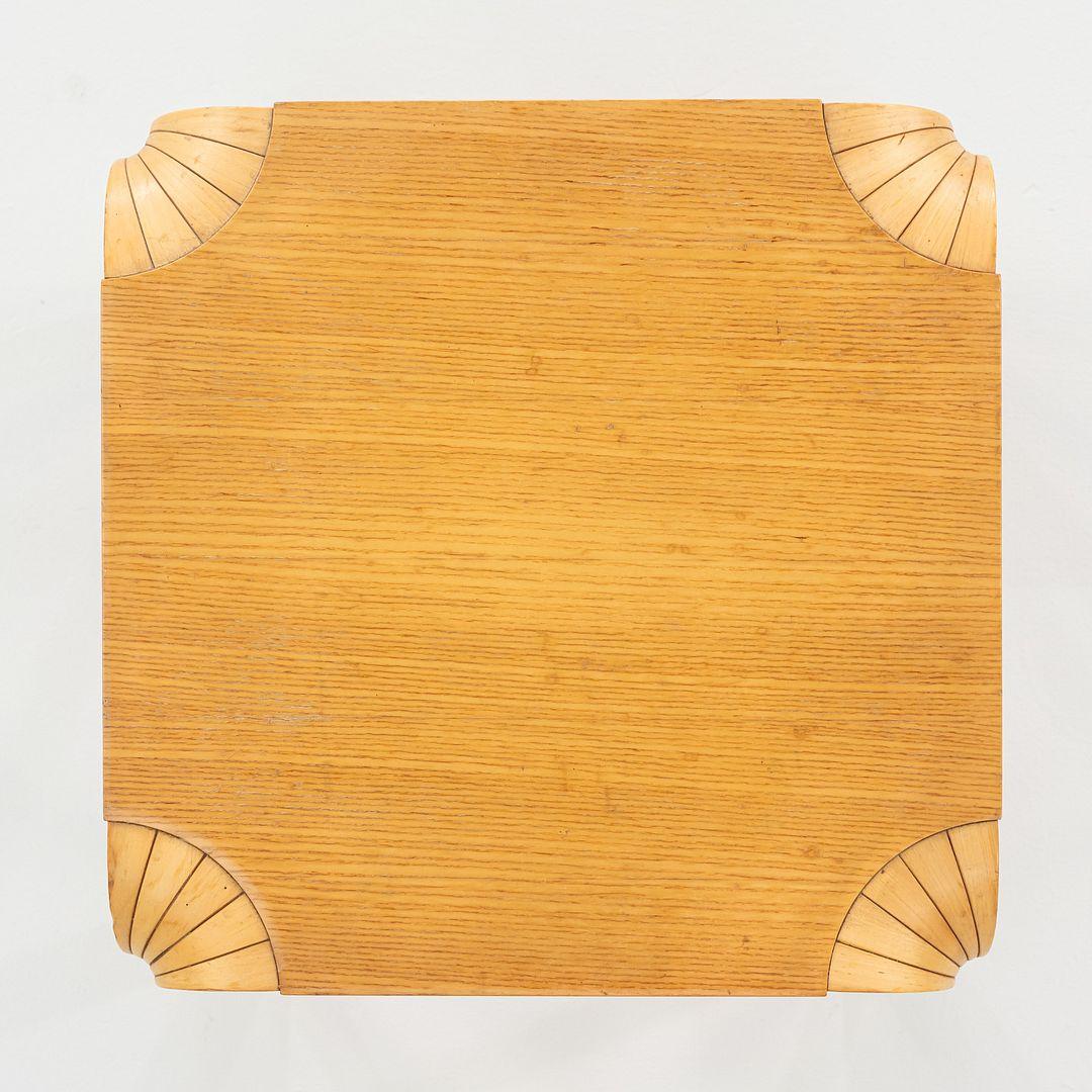 1950s Alvar and Aino Aalto X601 Fan Leg Side Table for Artek in Birch For Sale 6