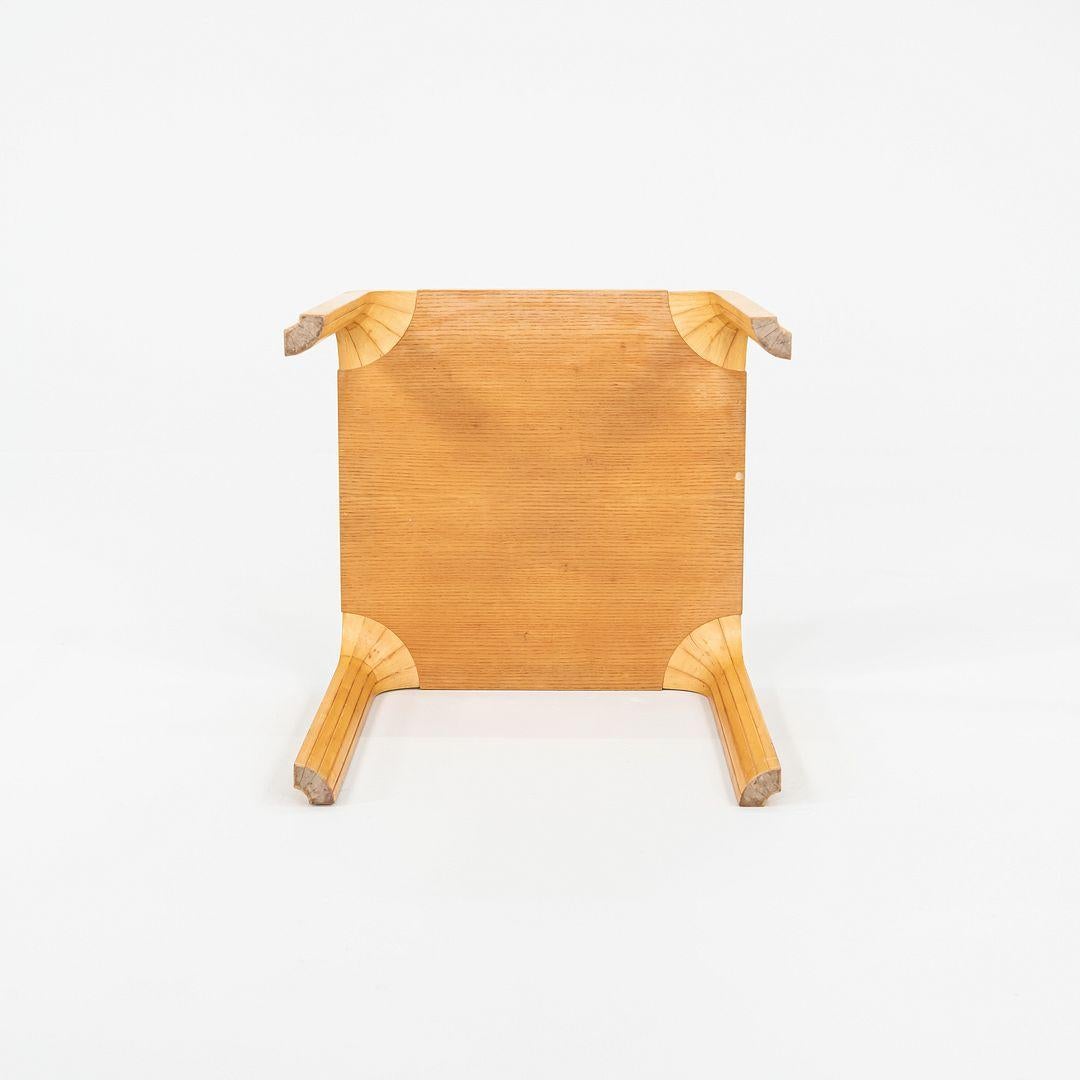 1950s Alvar and Aino Aalto X601 Fan Leg Side Table for Artek in Birch For Sale 2