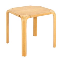 1950s Alvar and Aino Aalto X601 Fan Leg Side Table for Artek in Birch