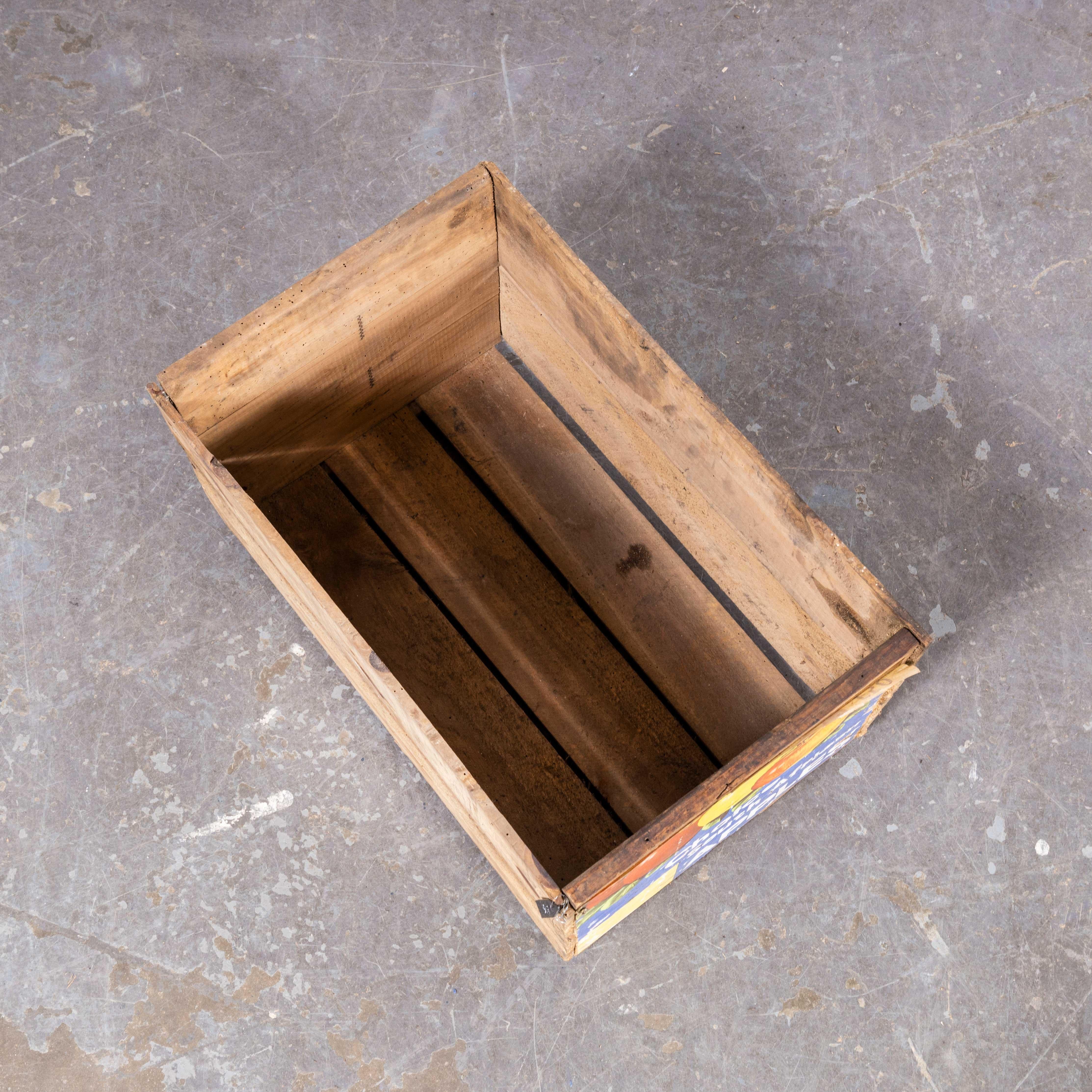 1950s American Branded Produce Crate 7