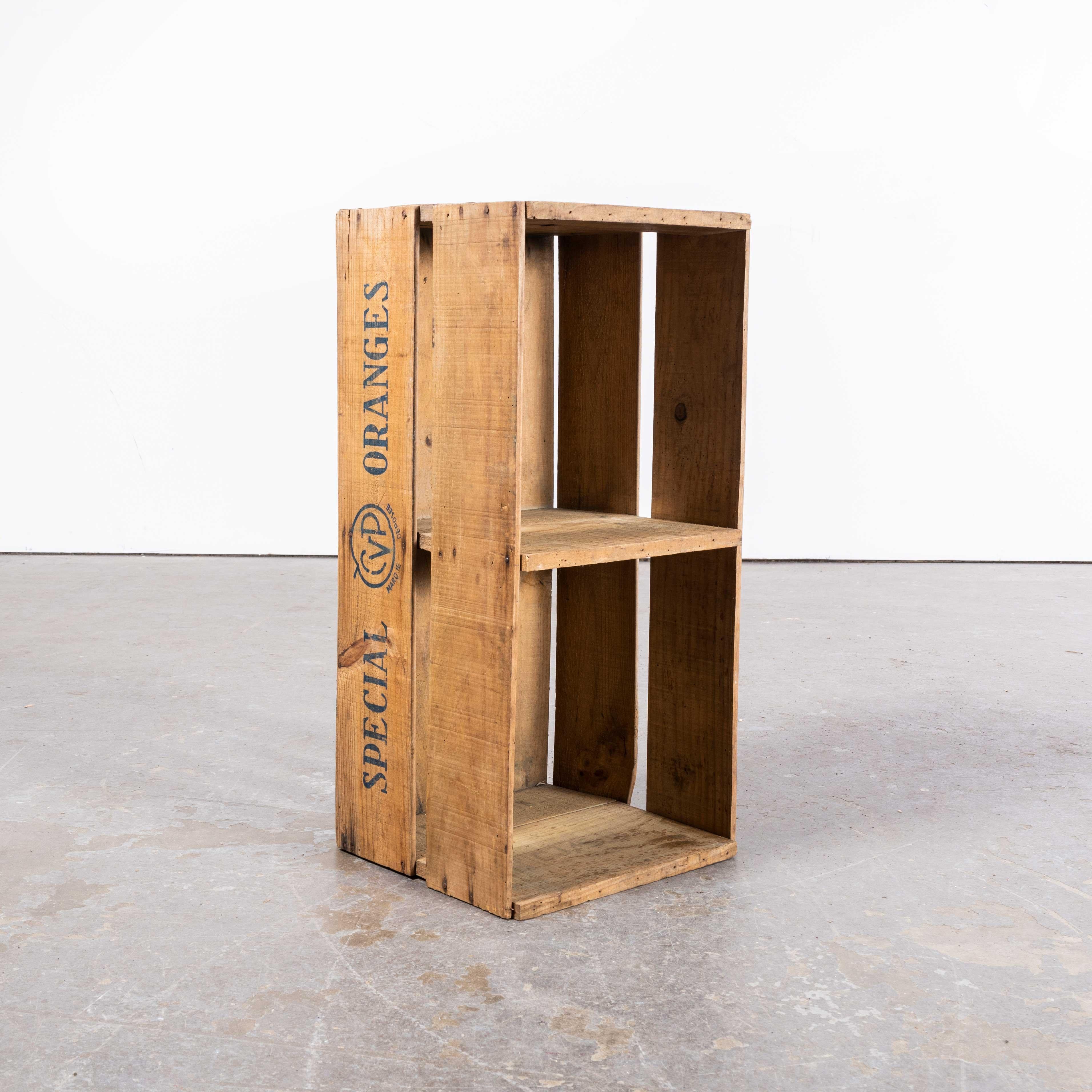 vintage orange crates for sale