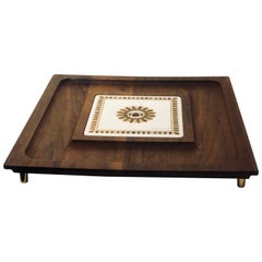 Vintage 1950s American Midcentury Serving Tray by Georges Briard Signed