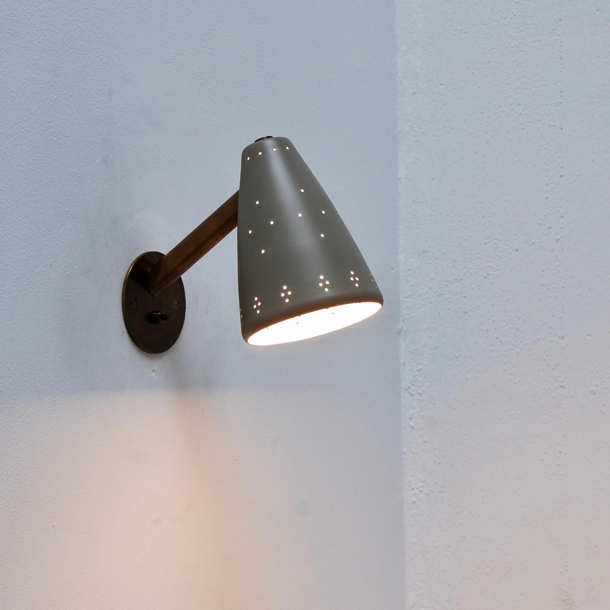 1950s American Perforated Sconces 8
