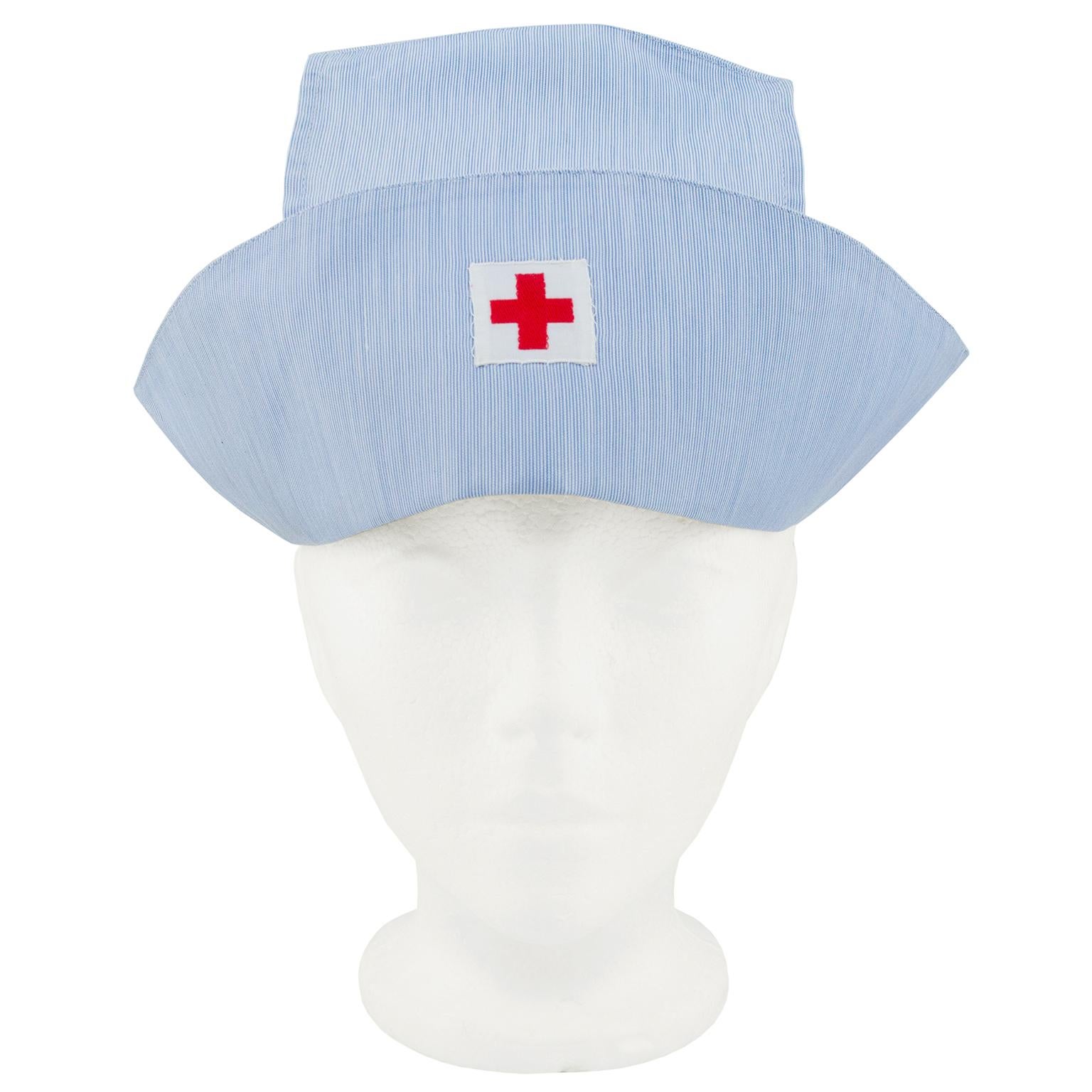 Purple 1950's American Red Cross Volunteer Uniform Mint Condition For Sale
