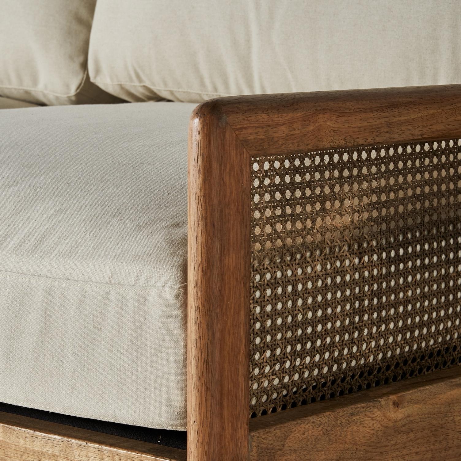 cane sofa design