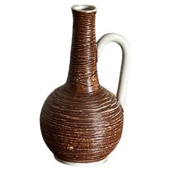 1950er Andersson & Johansson Krugvase für Höganäs Keramik, Schweden