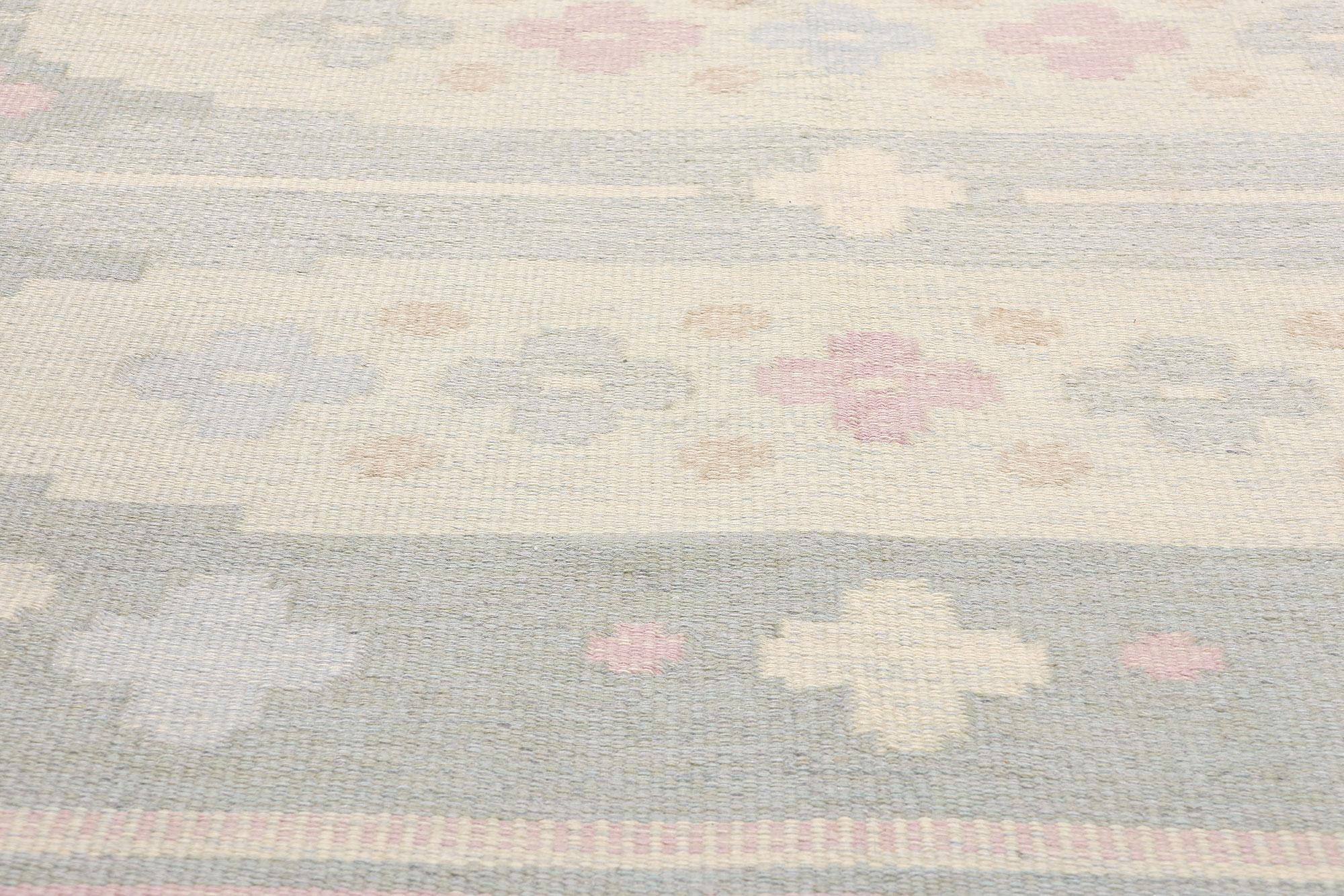 20ième siècle 1950 Anna Johanna Ångström Suédoise Scandinave Röllakan avec Modernity Style en vente