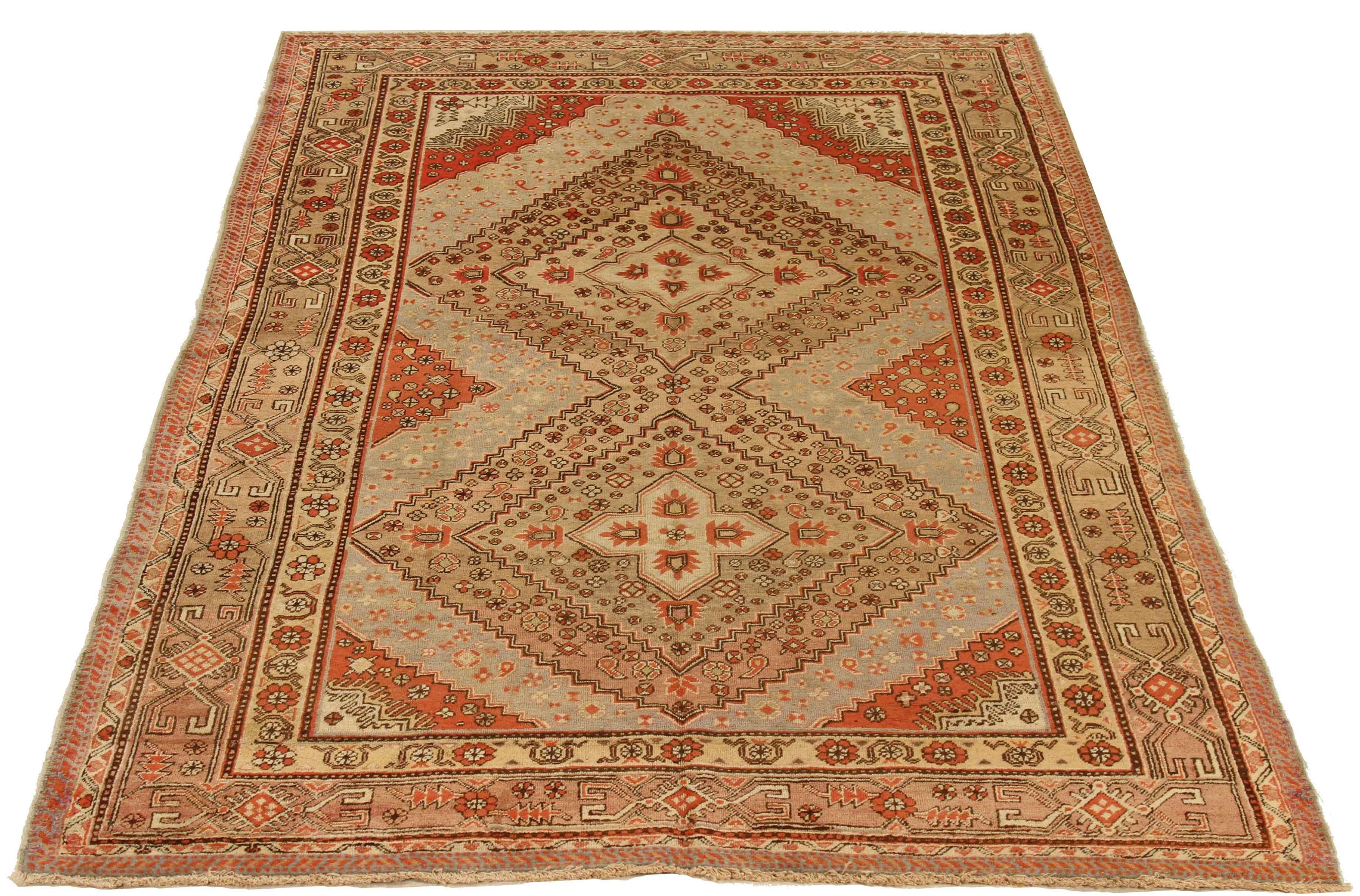 vintage central asian rugs