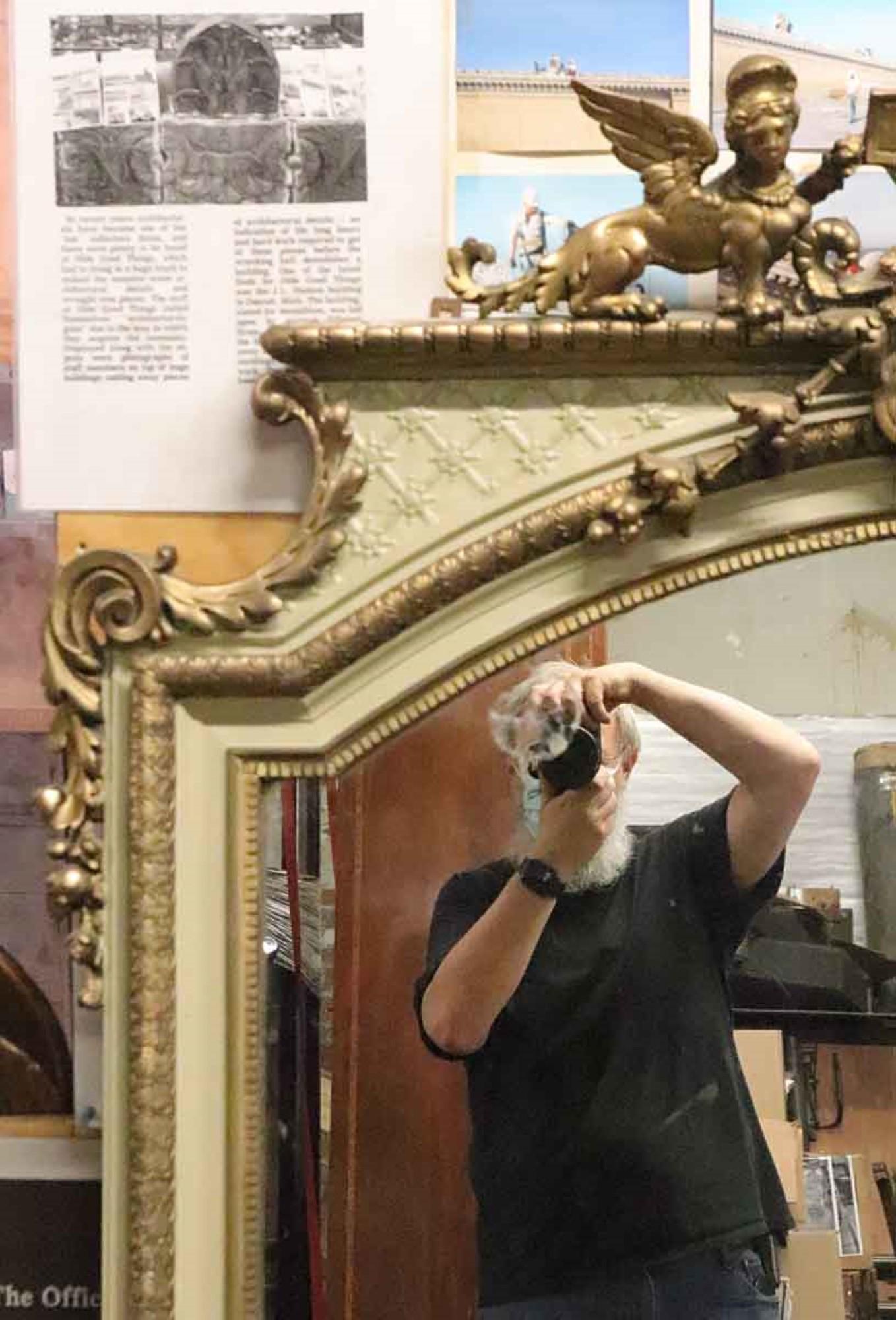 antique french mirror in nyc