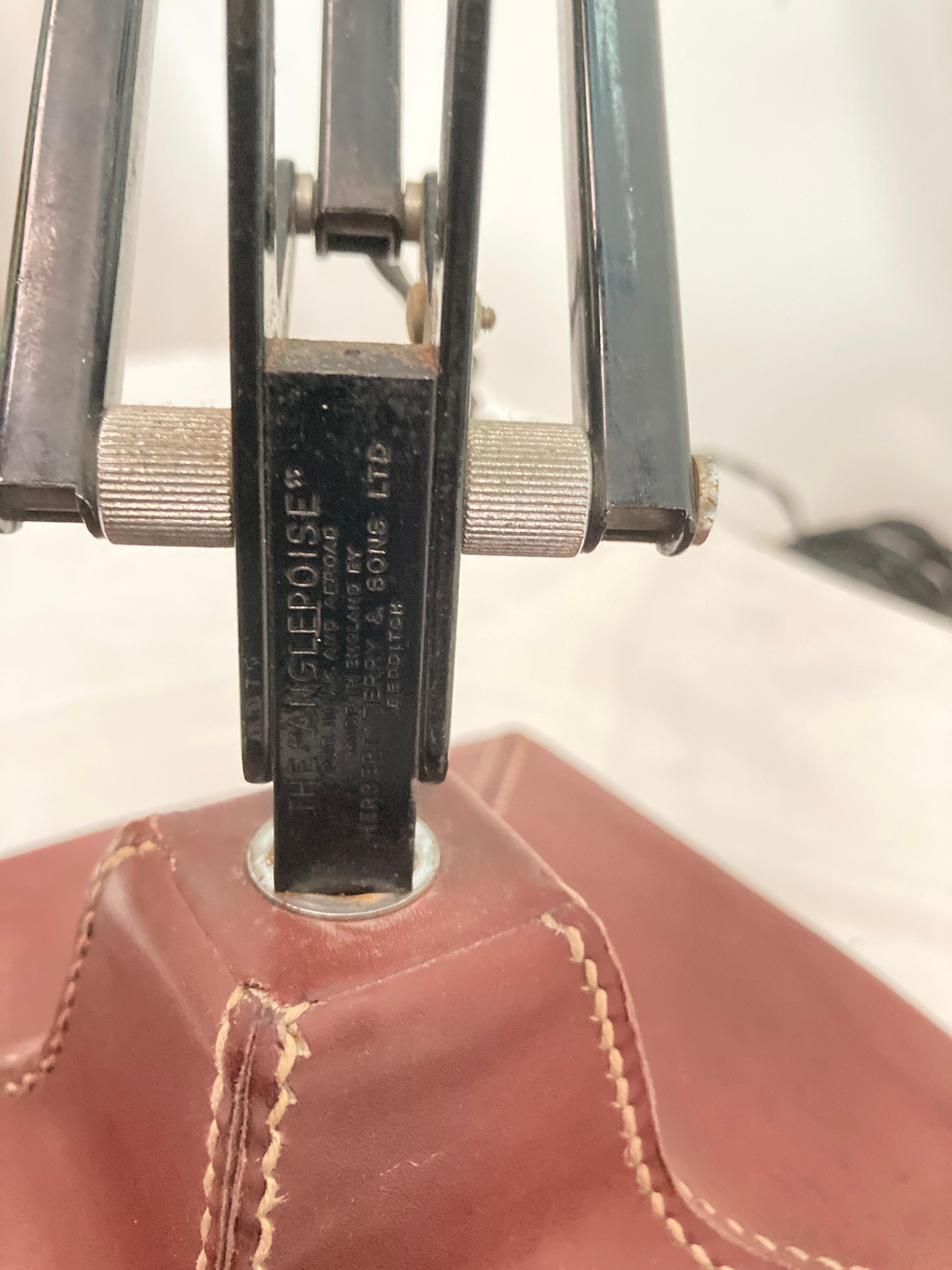1950's  architect articulated lamp by Anglepoise and Hermès For Sale 2