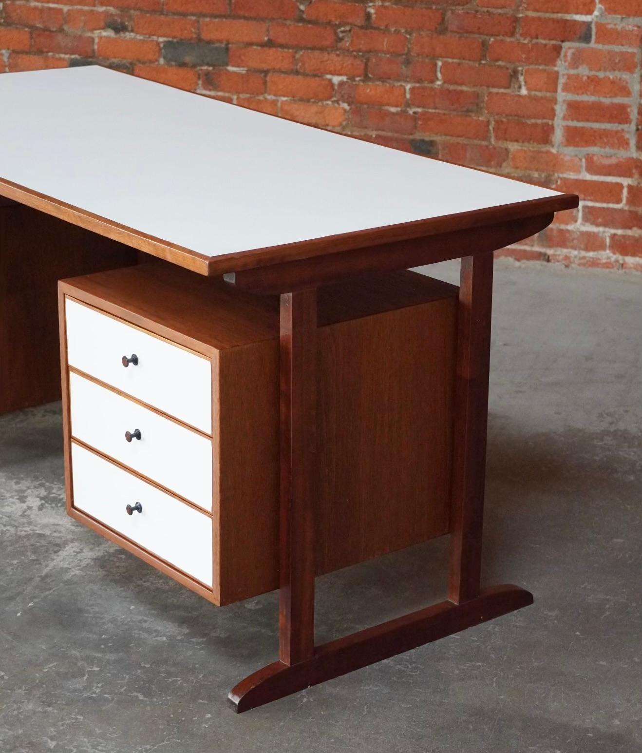 Laminate 1950s Architect Designed & Crafted Desk