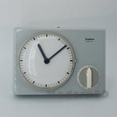 1950er Jahre Architekt Max Bill Deutsch Minimalist Grau Wanduhr Modernist wie Braun