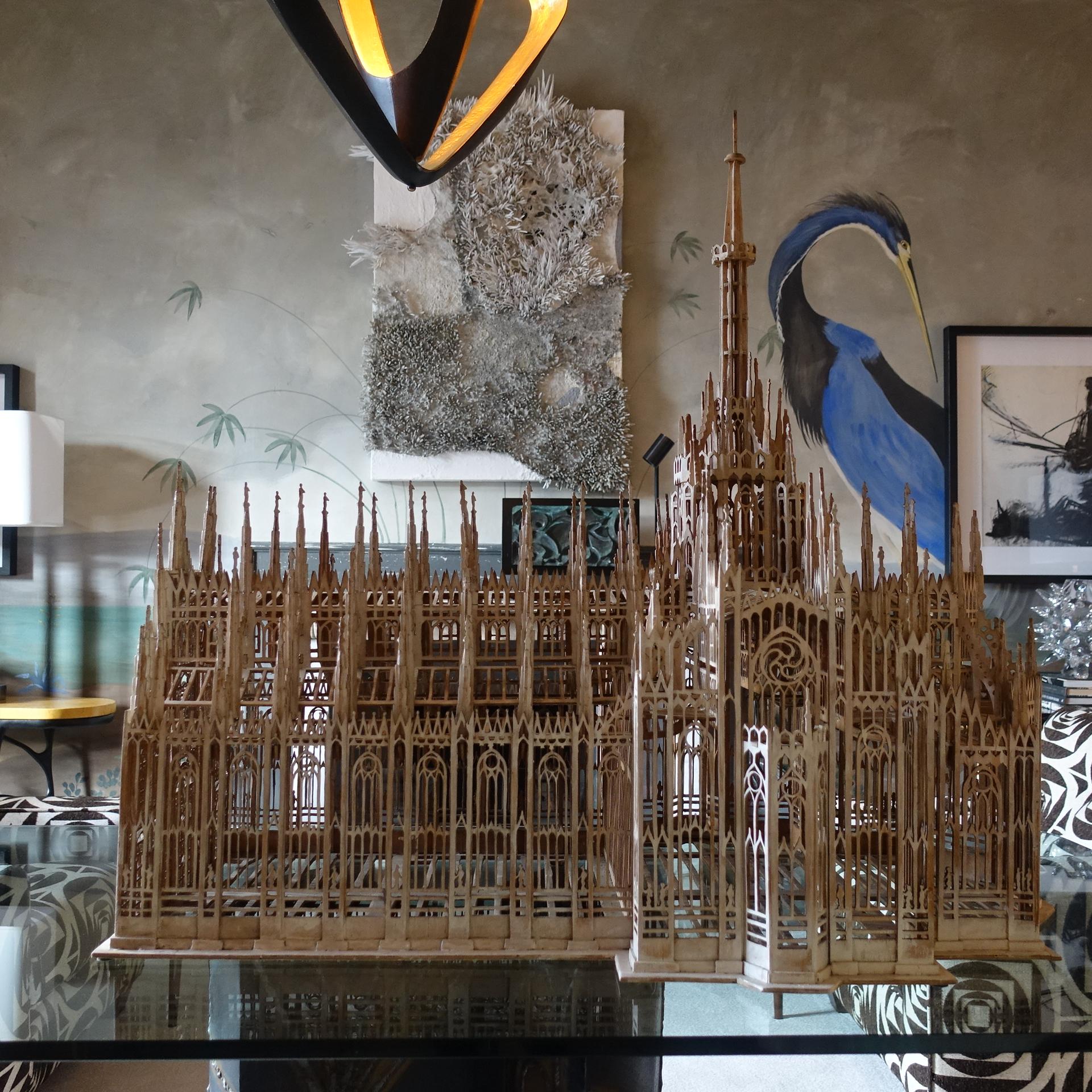 Architectural scale model of the Metropolitan Cathedral better known as 