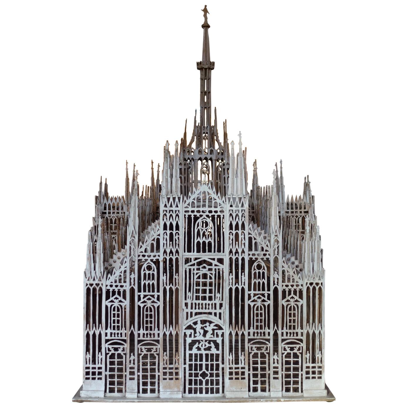 1950s Architectural Scale Model of the "Duomo di Milano"