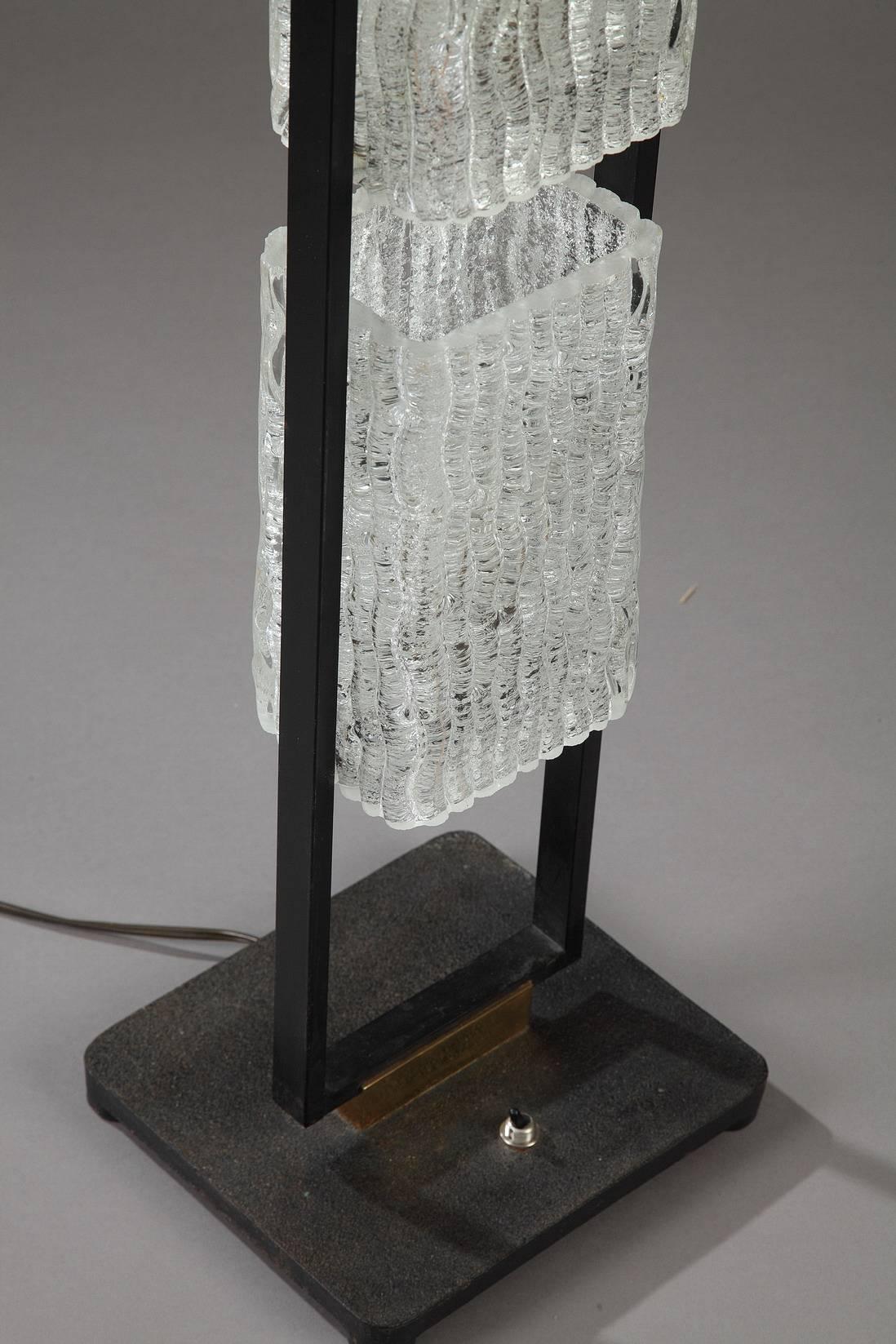 1950s Arlus Floor Lamp in Metal and Brass 3