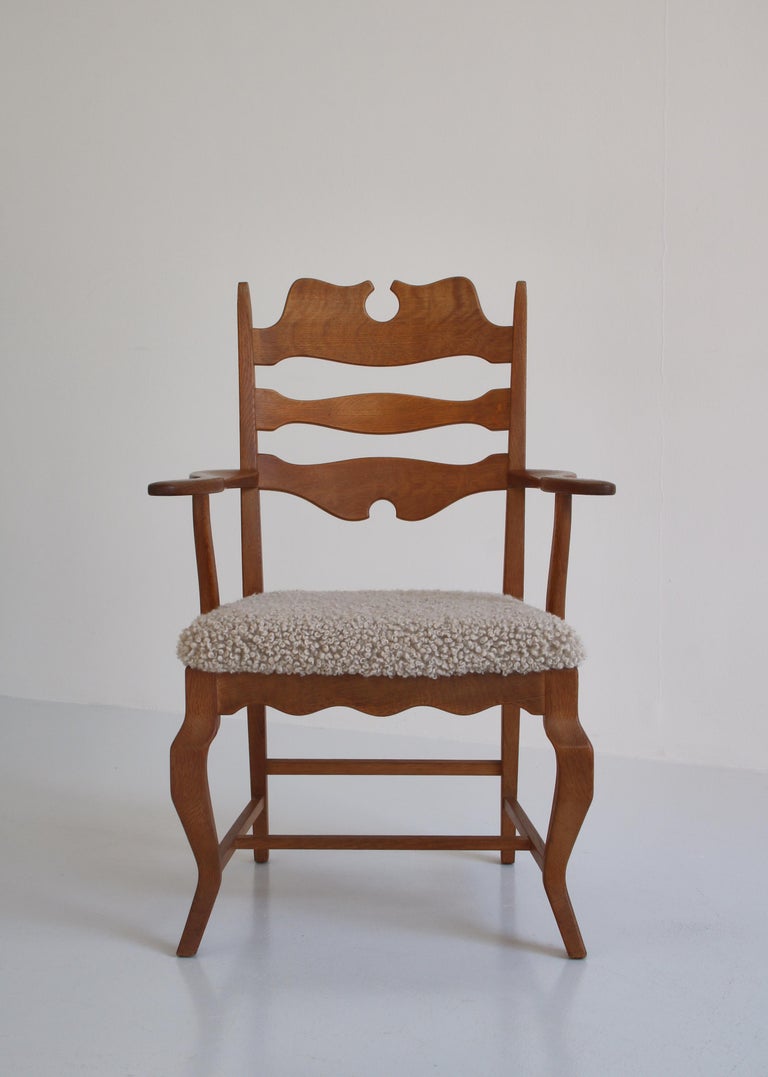 Scandinavian Modern 1950s Arm Chair 