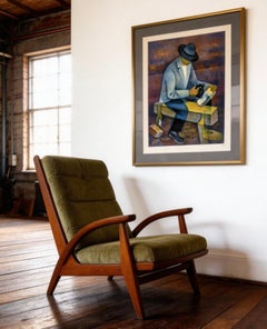 1950s armchair by Guy Besnard for Span