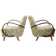 Vintage 1950s Armchair by Jindrich Halabala, Czechoslovakia, 1950s