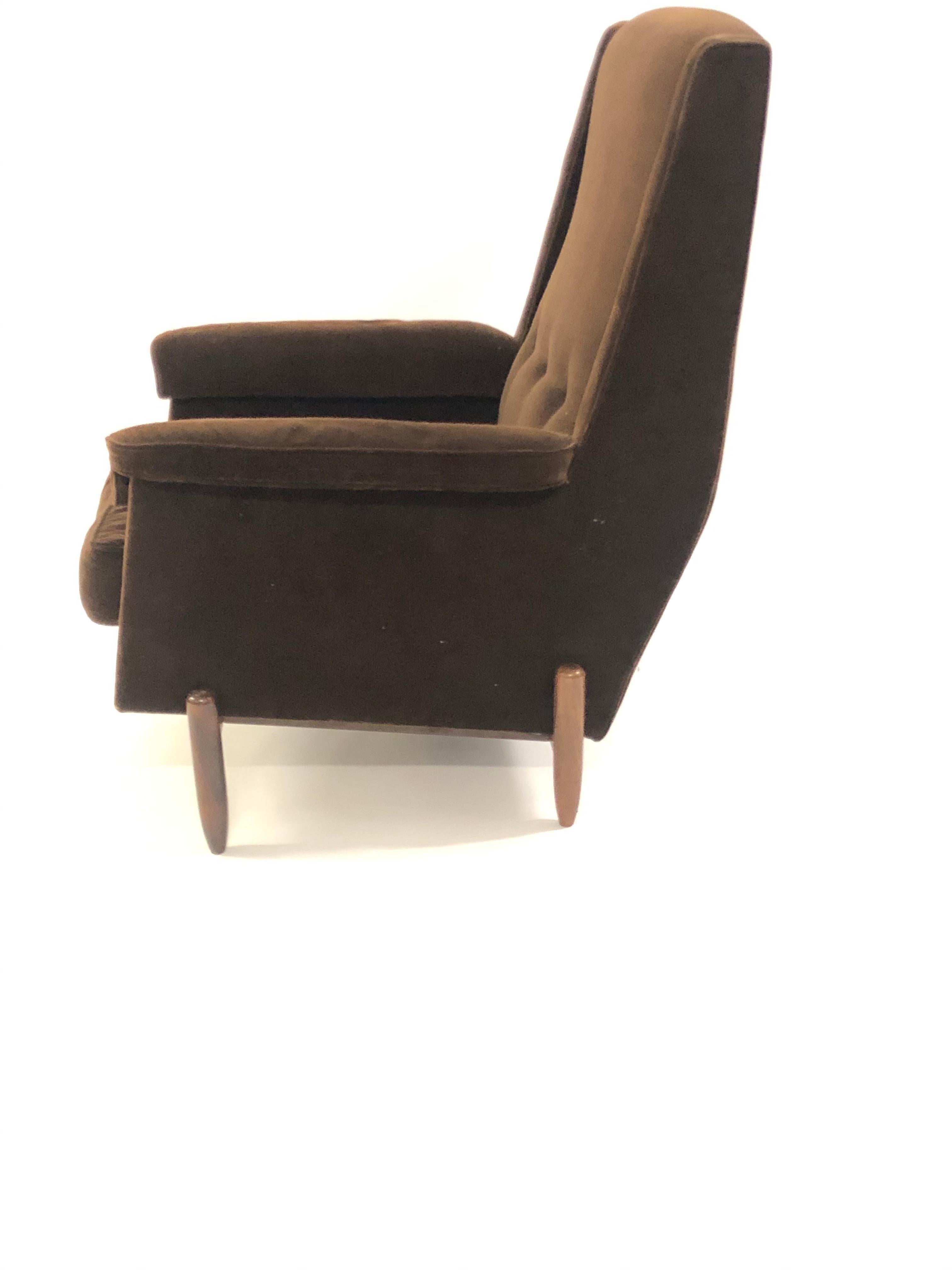 1950s Armchair Designed by Celina Zilberberg for Celina Decorações, Brazil For Sale 2