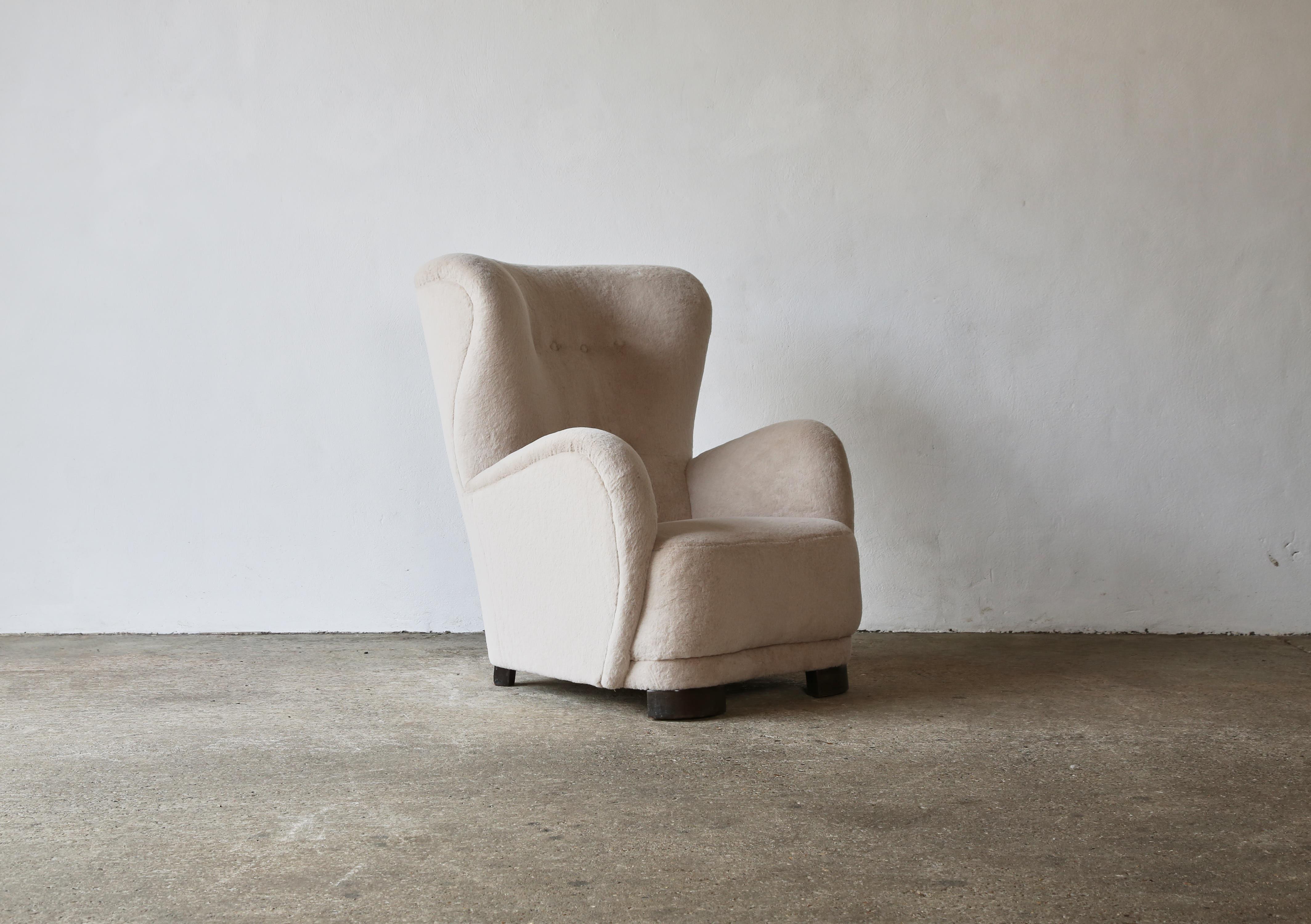 Mid-Century Modern 1950s Armchair, Denmark