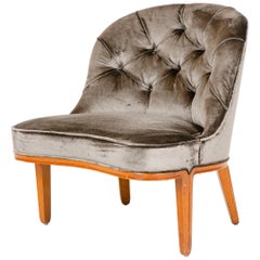 Armless Slipper Chair by Edward Wormley for Dunbar, 1957