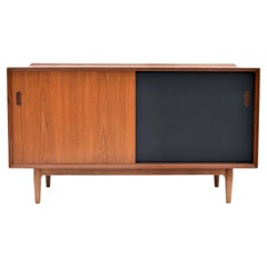 1950s Arne Vodder Model OS11 Teak & Oak Trienalle Sideboard For Sibast, Denmark