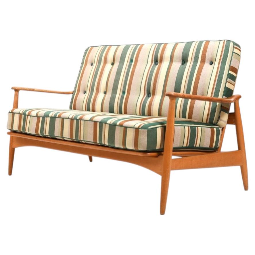 1950s Arne Vodder Sofa FD161 France & Daverkosen For Sale