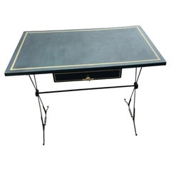 1950's "arrow " console or writing table by maison Jansen