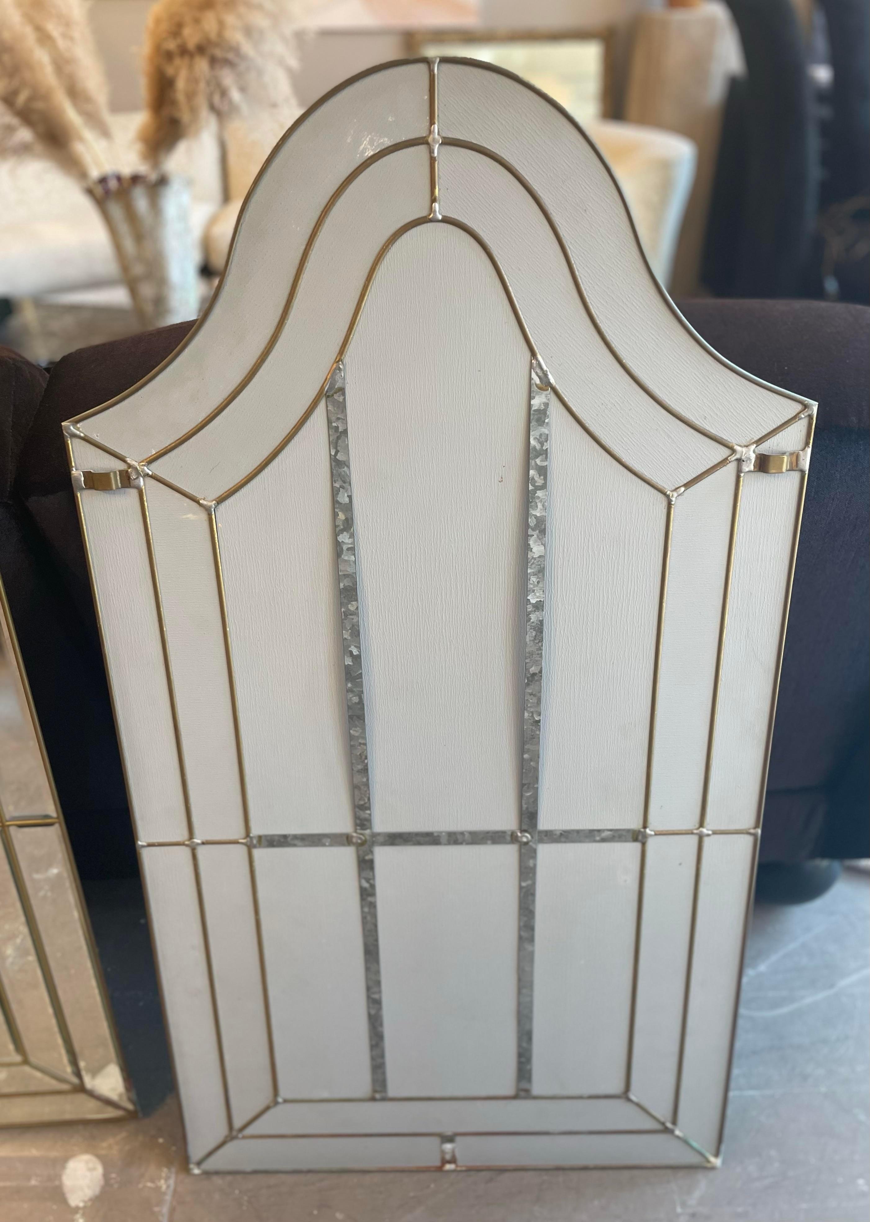 Par de espejos Art Deco de los años 50 en venta 3