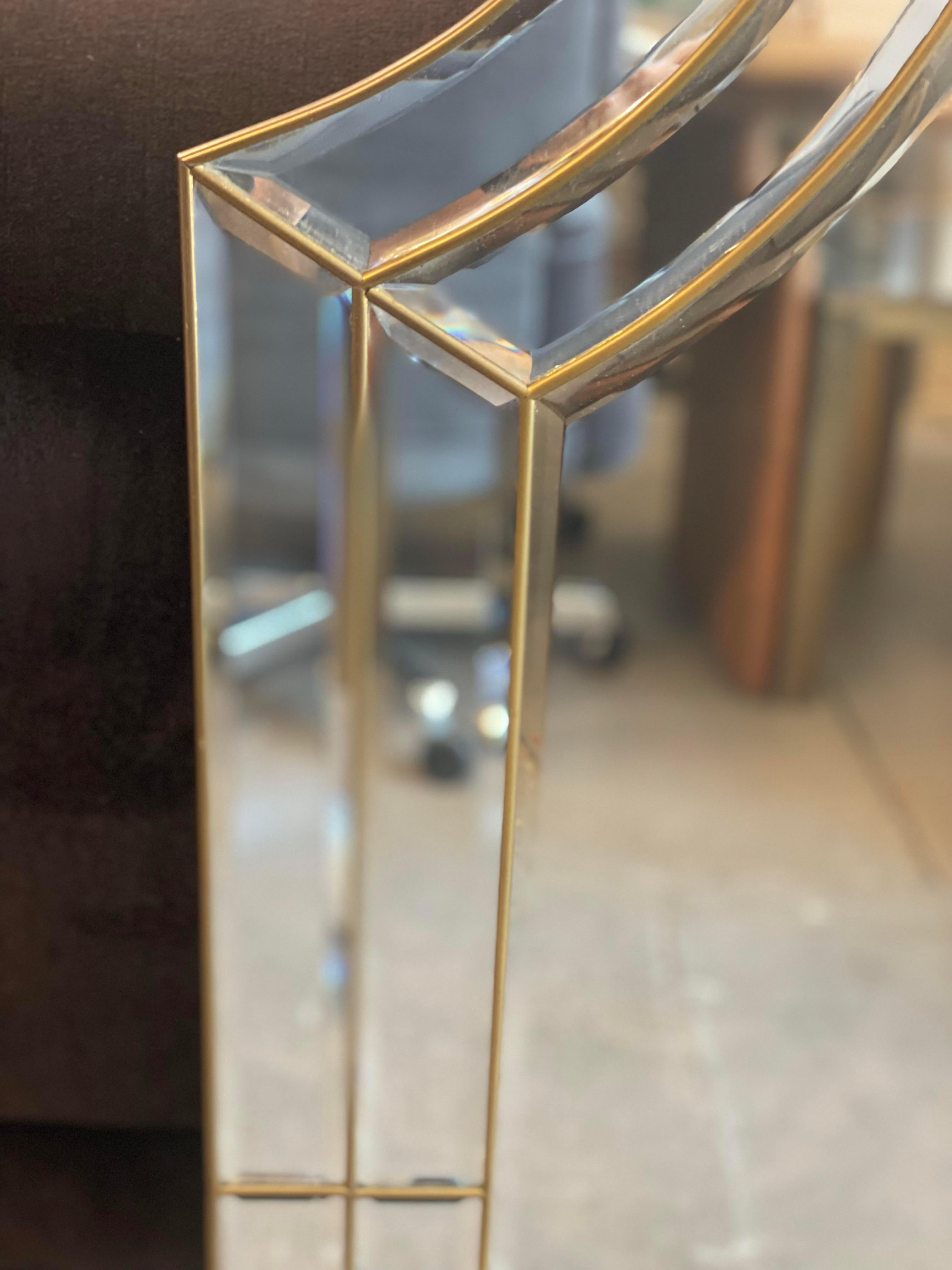Par de espejos Art Deco de los años 50 en Bueno estado para la venta en Chicago, IL