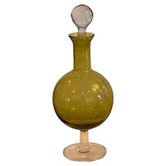 1950s Art Glass Decanter