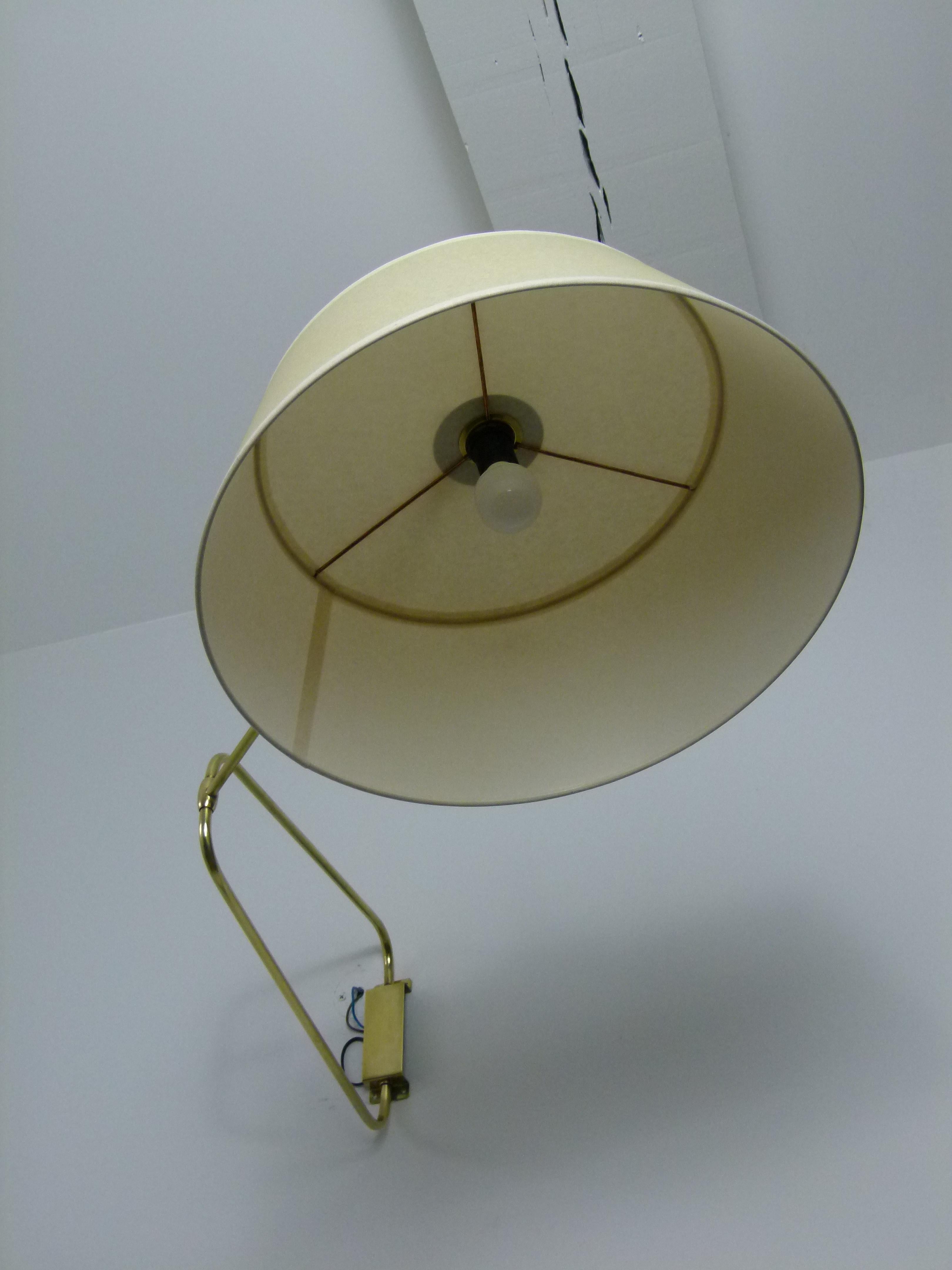 1950s Articulated Sconce by Maison Lunel 13