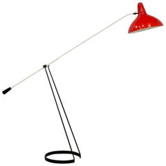 1950s Artimeta Tivoli Grasshopper Floor Lamp by Floris Fiedeldij