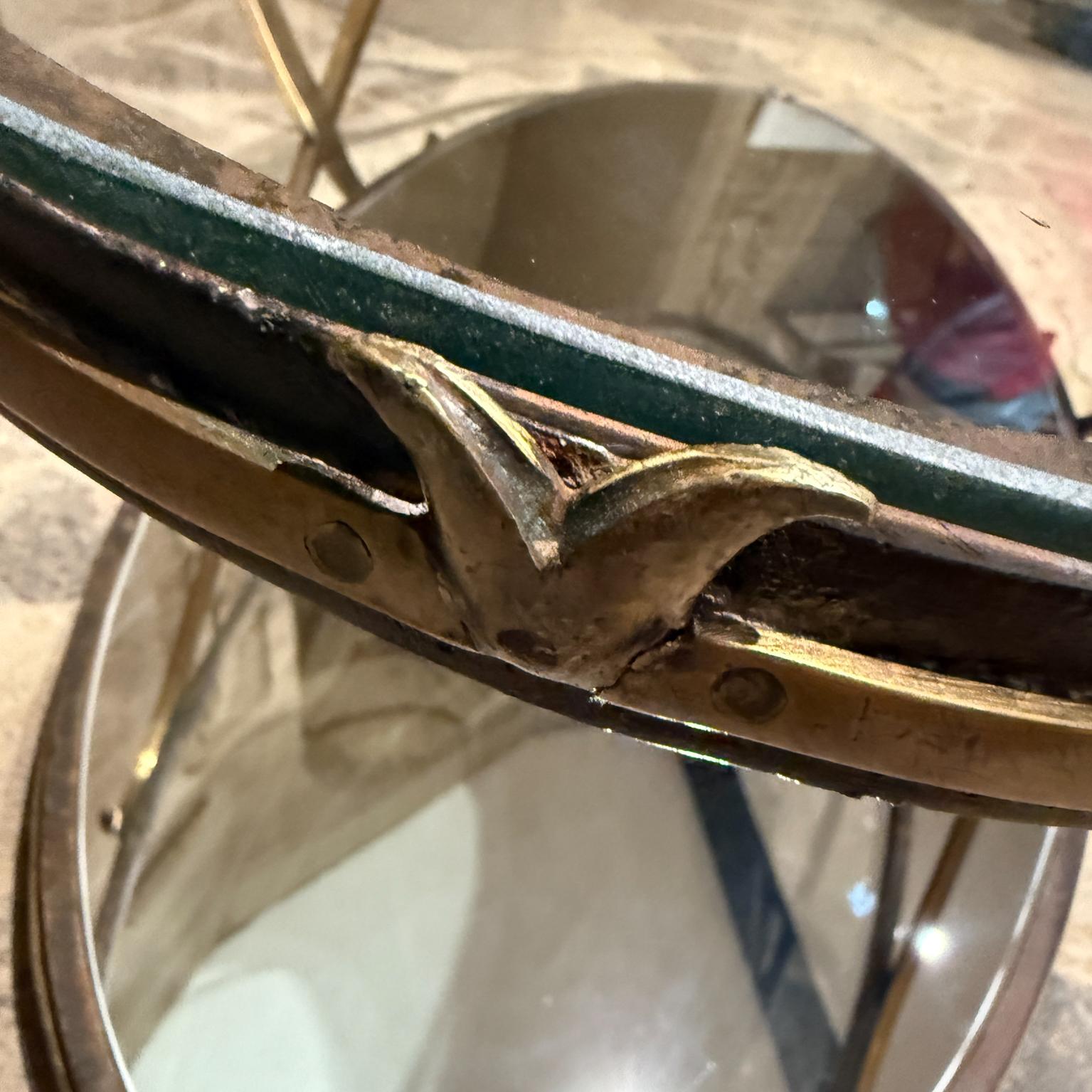 1950s Arturo Pani Patinated Brass Coffee Table Mexico City For Sale 1
