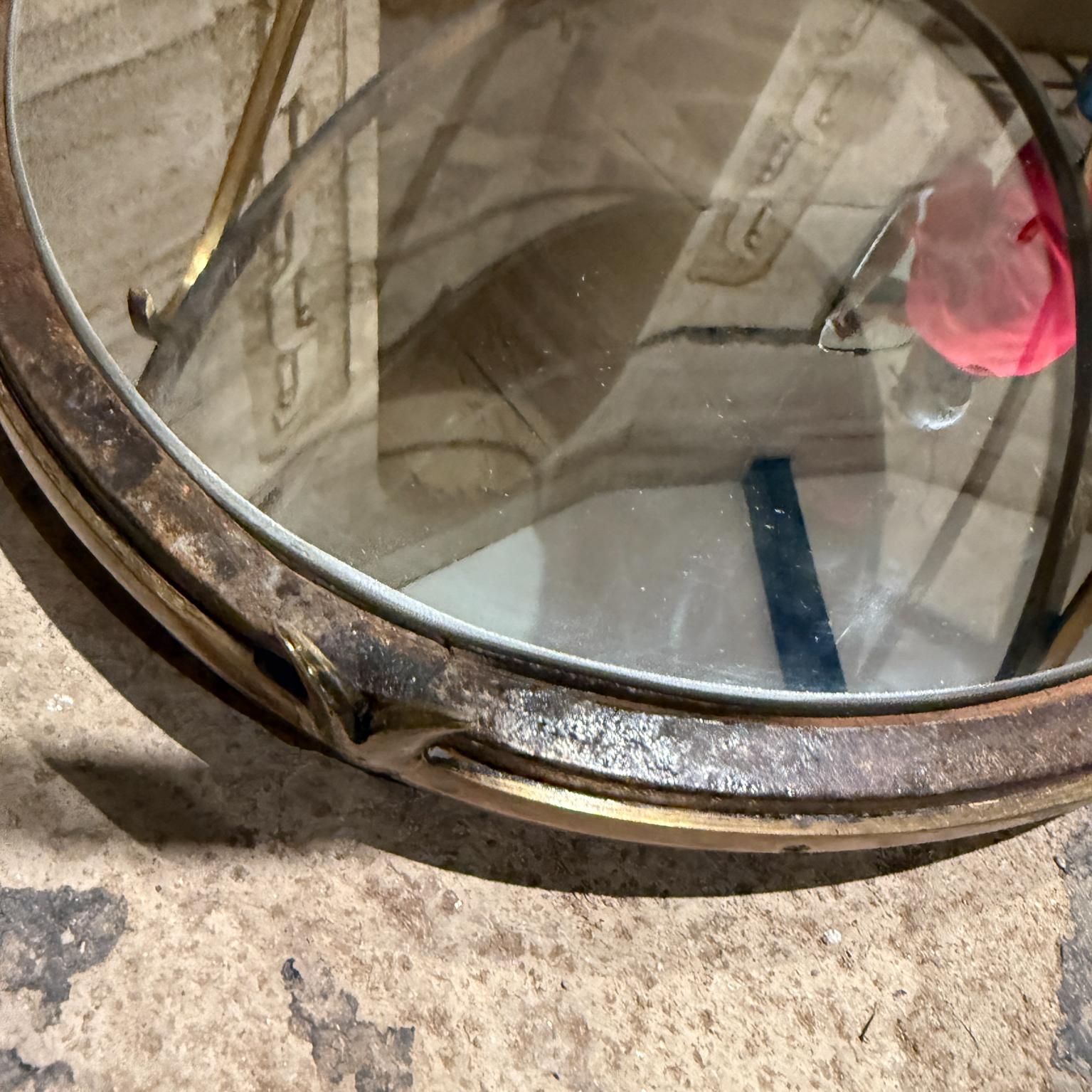 1950s Arturo Pani Patinated Brass Coffee Table Mexico City For Sale 6