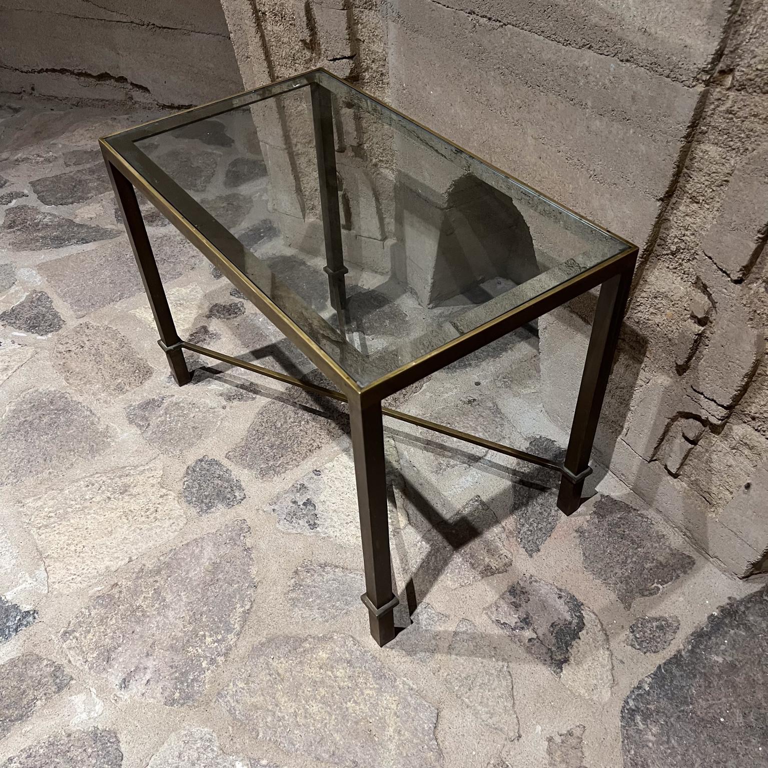 1950s Arturo Pani Bronze Side Table Mexico City For Sale 1