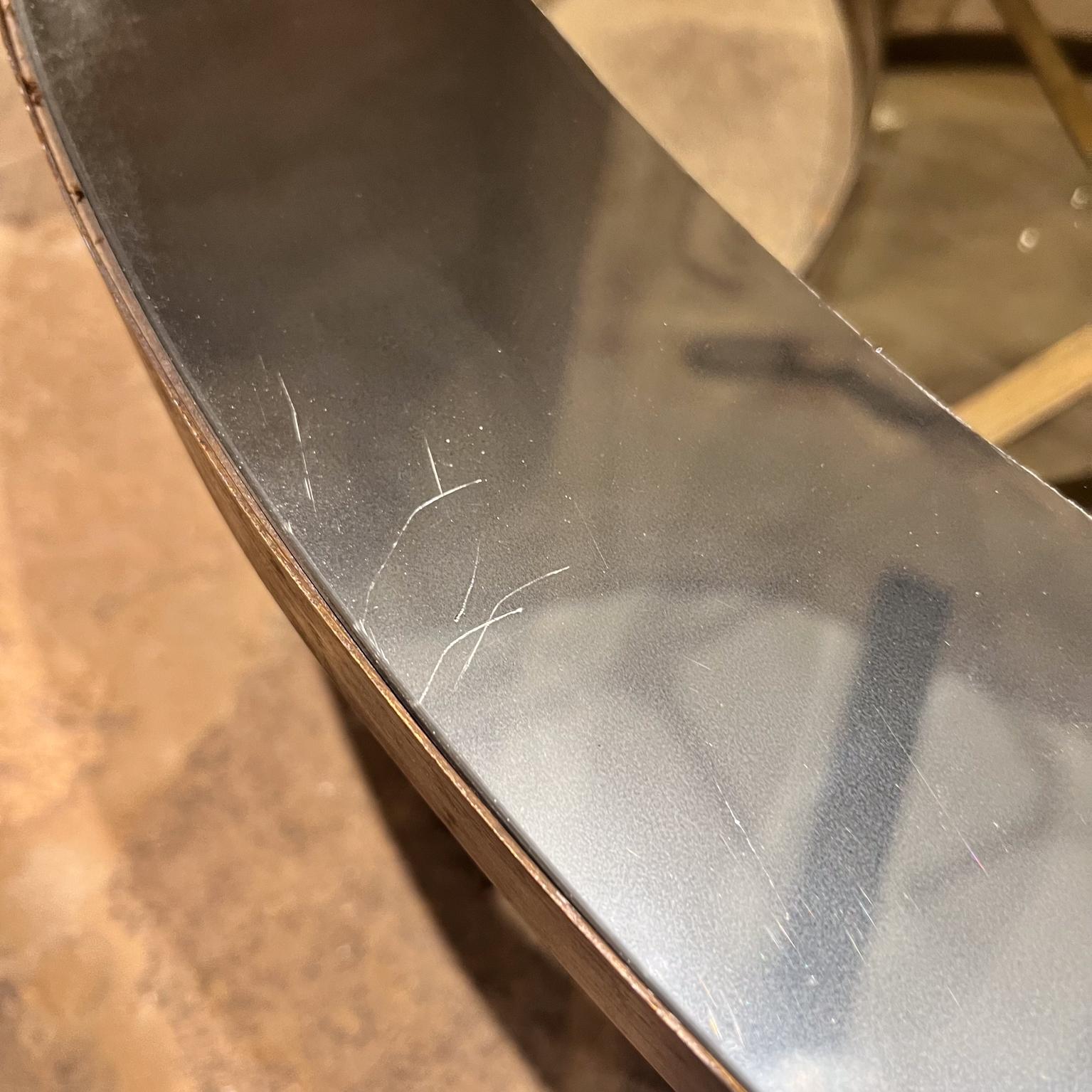 Milieu du XXe siècle 1950 Arturo Pani Table Cocktail Tables en verre bronze massif Mexico City en vente