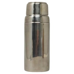 1950er Jahre, Erstaunlicher italienischer Cocktail Shaker aus rostfreiem Stahl