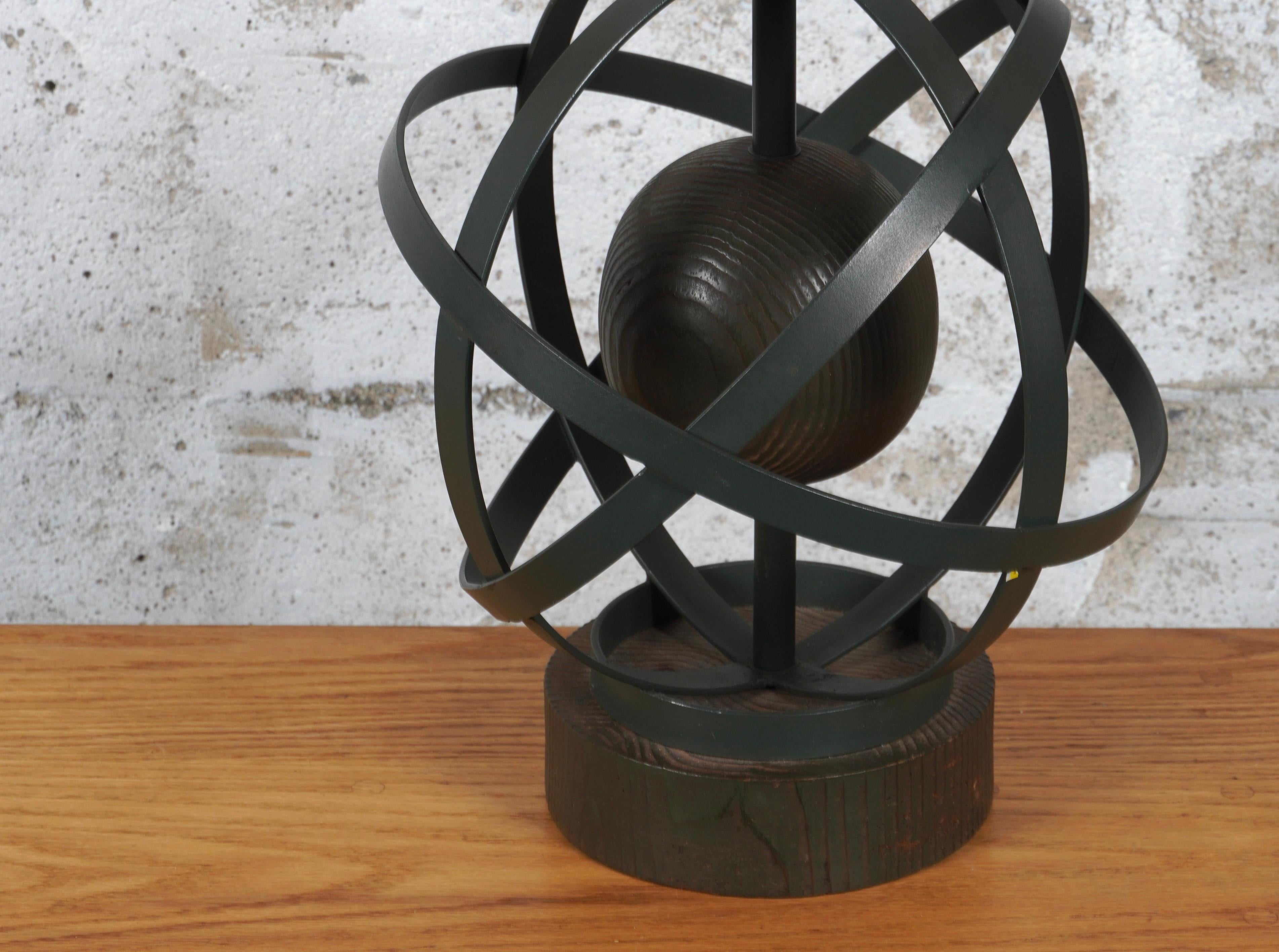 Mid-20th Century 1950s Atom Table Lamp by Yasha Heifetz For Sale