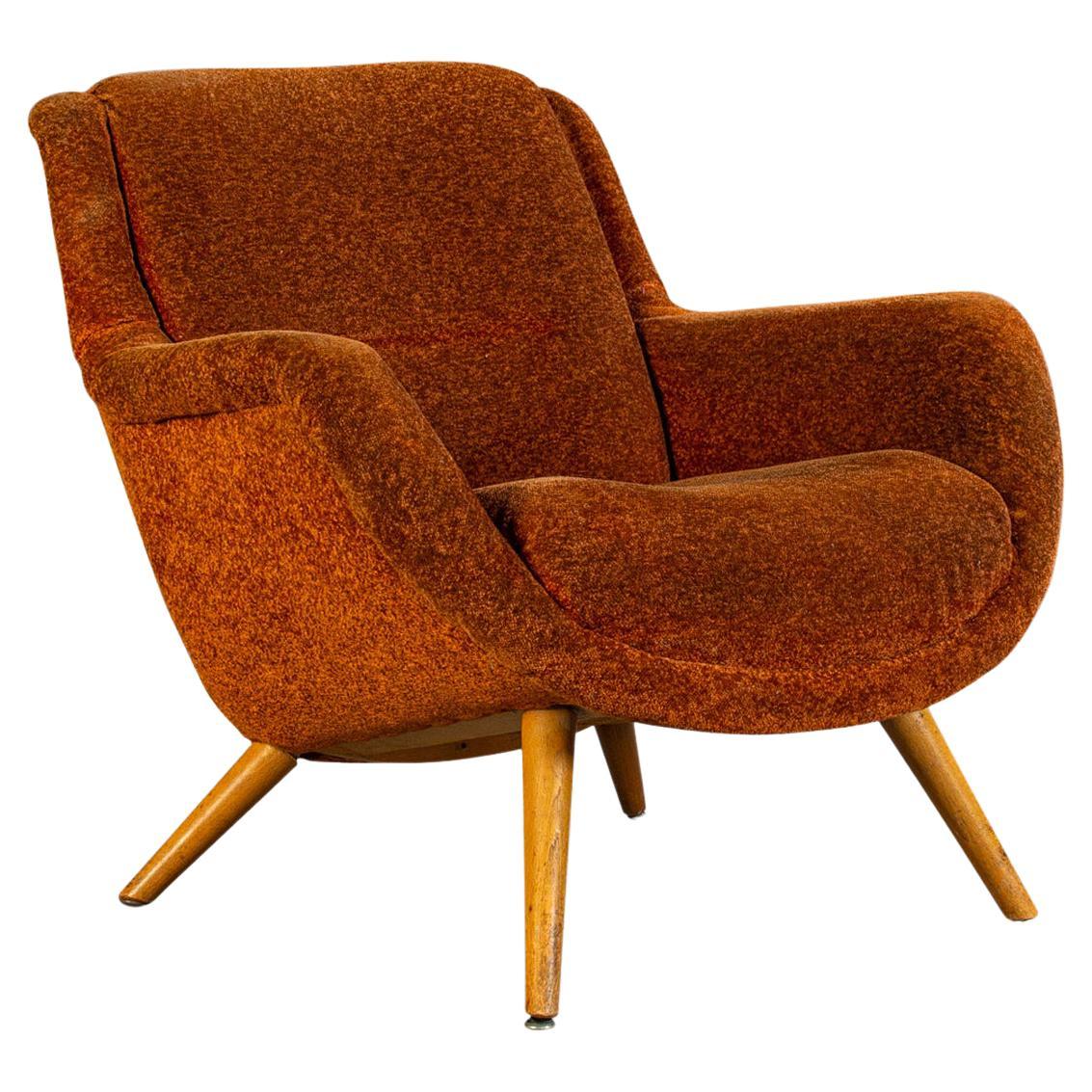 1950s Atomic Cocktail Lounge Chair
