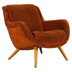 1950s Atomic Cocktail Lounge Chair