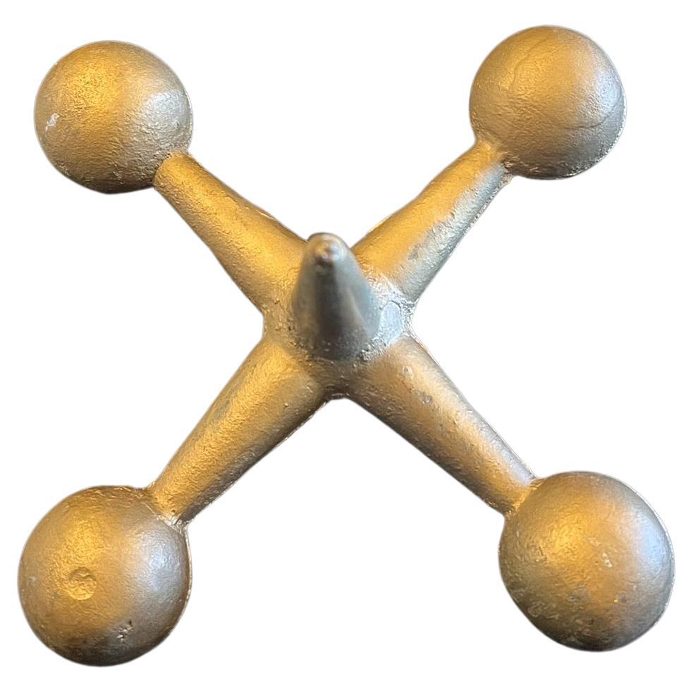 Sujetapuertas Jack-Jax de hierro de los años 50 de la era atómica de mediados de siglo en venta