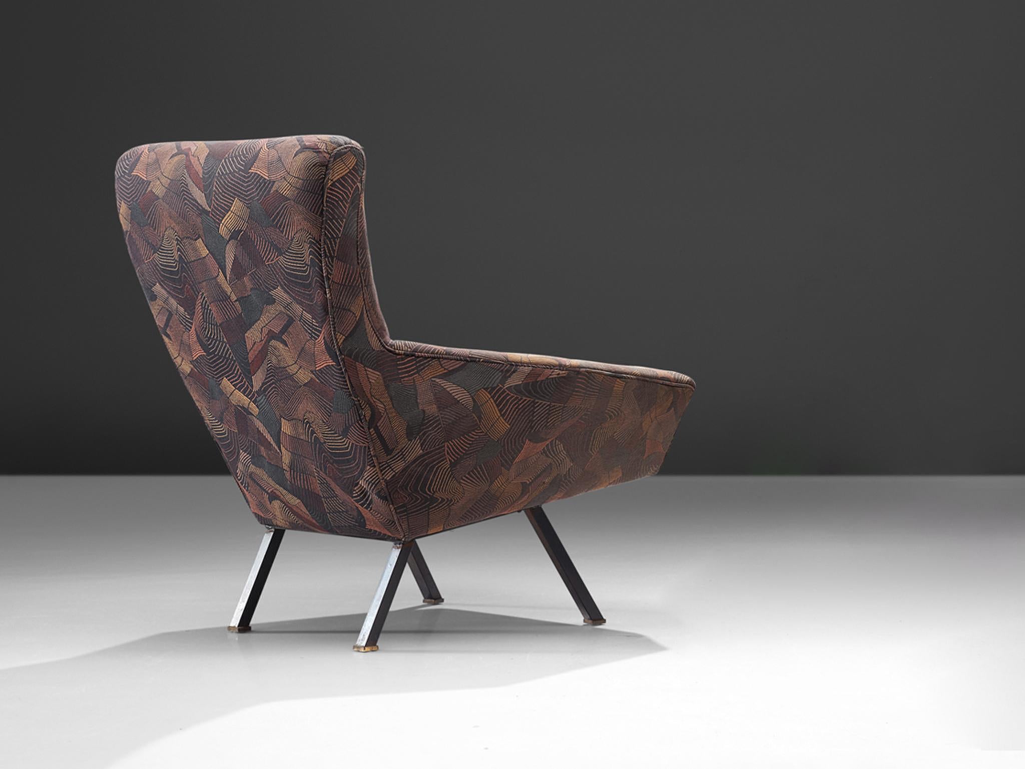 1950s Augusto Magnaghi and Mario Terzaghi Lounge Chair In Good Condition For Sale In Waalwijk, NL