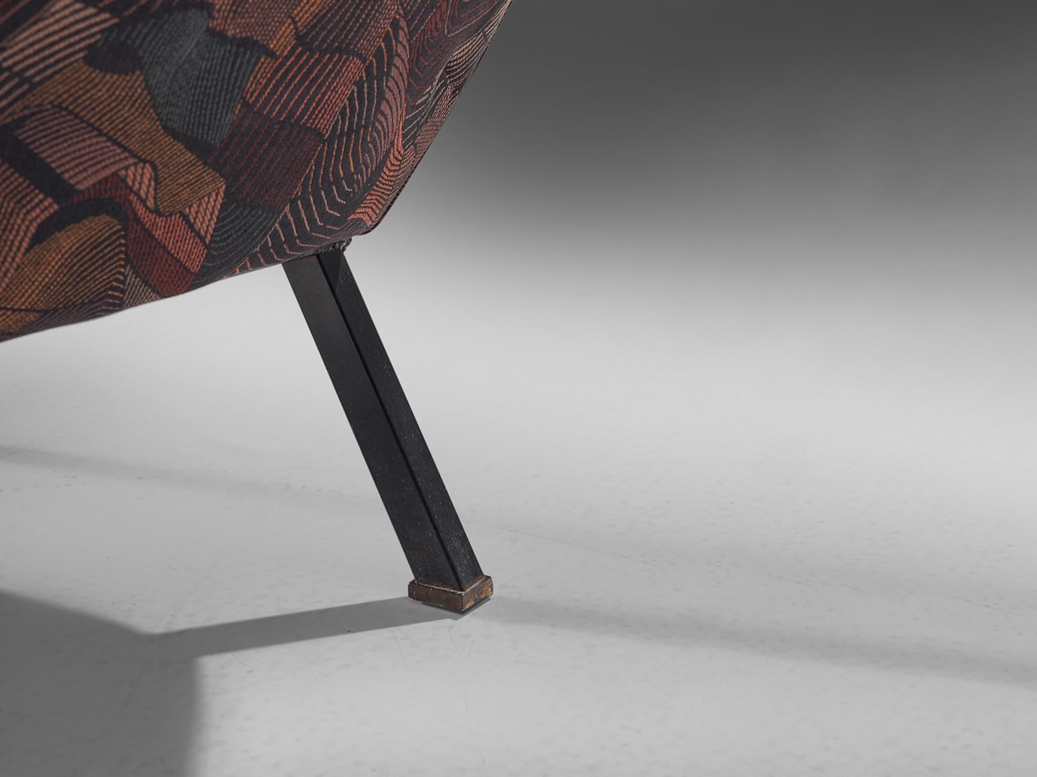 1950s Augusto Magnaghi and Mario Terzaghi Lounge Chair For Sale 1