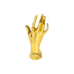 Sculptural Hand Tabletop Accessory by Carl Aubock